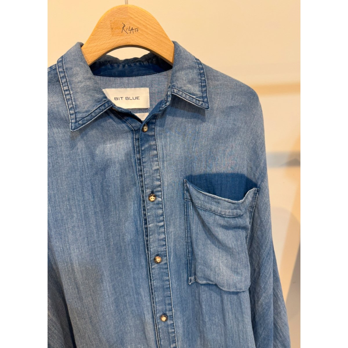 Rilato】2.5ozデニムシャツ R24310 | selectshop kusukusu