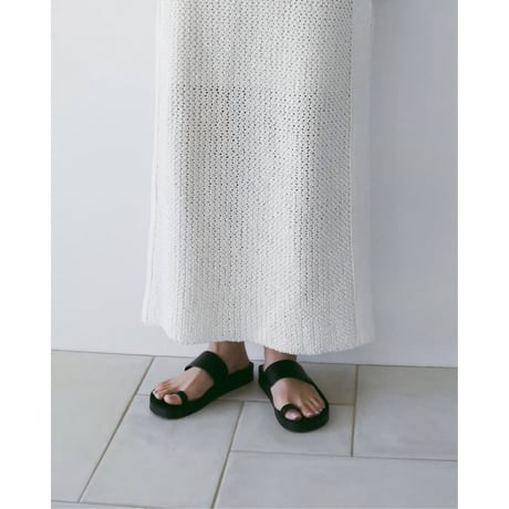 【anuke】Ecoleather Belt Sandals　※納期4月下旬～5月下旬
