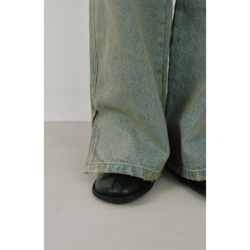 Hella】side hem slit denim ※納期4月中旬〜5月中旬 | selec