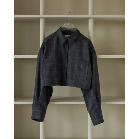 【anuke】Short Check Shirts　※納期9月中旬～10月中旬