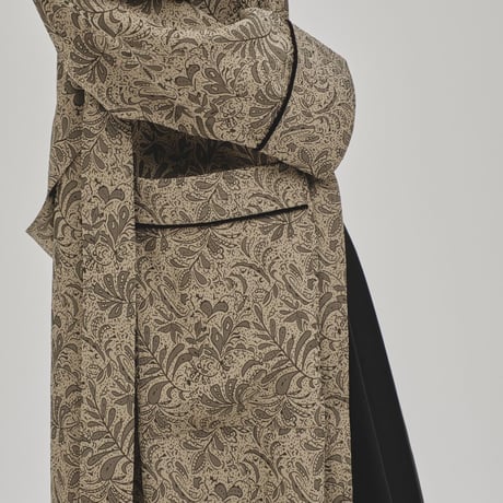 【TODAYFUL】Jacquard Piping Gown  ※納期4/中～5/中