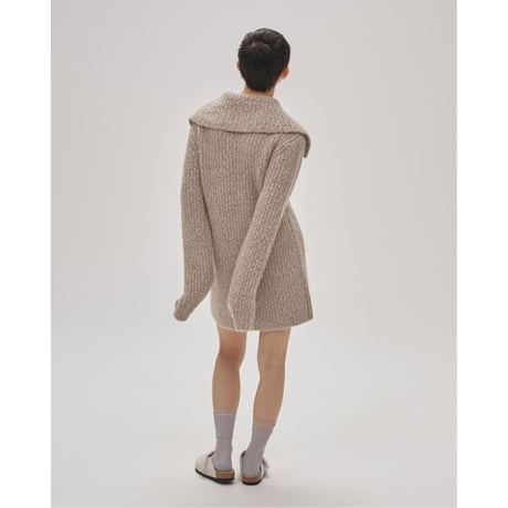 【TODAYFUL】Square Collar Cardigan　※納期11月中～12月中