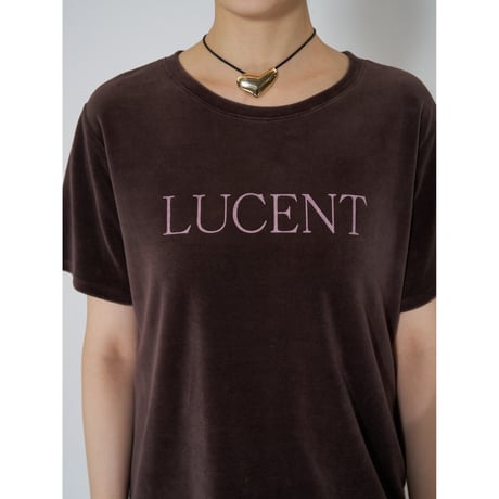 【CHIGNON】"LUCENT"ﾌﾟﾘﾝﾄﾍﾞﾛｱTEE