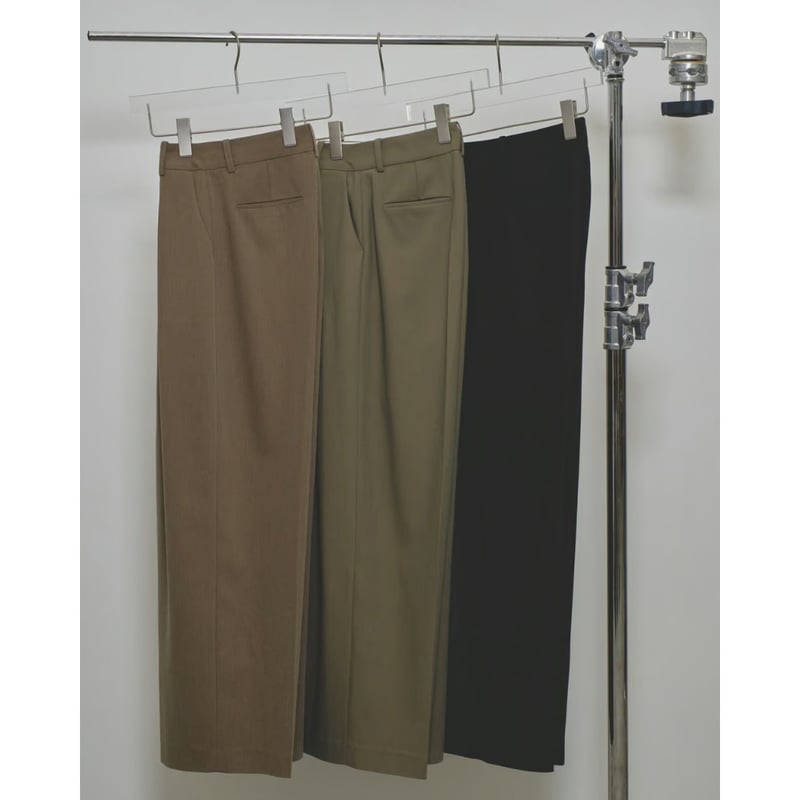 TODAYFUL】 Twill Wide Trousers | selectshop kus