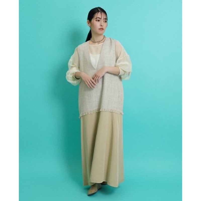 CYAN TOKYO】リネンライクレイヤーOP | selectshop kusukusu 