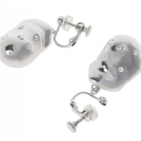 【Sea'ds Mara】Baroque pearl motif earring