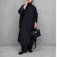 【M.U.L.】MINIMAL STAND COLLAR COAT　MULW-2023