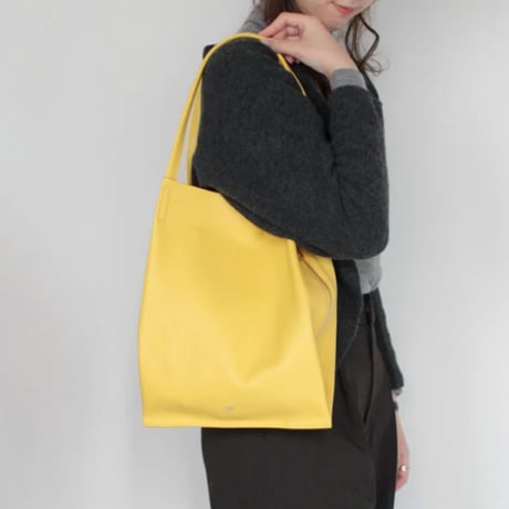 【blancle】S.LEATHER SIDEZIP TACK TOTE　bc1180