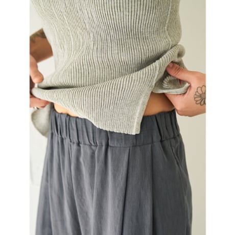 【YENN】SHEER STRIPE EASY PT