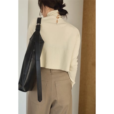 【Hella】2WAY KNIT PULLOVER