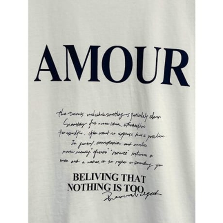 【CHIGNON】ﾗﾌｽｹｯﾁ"AMOUR"T