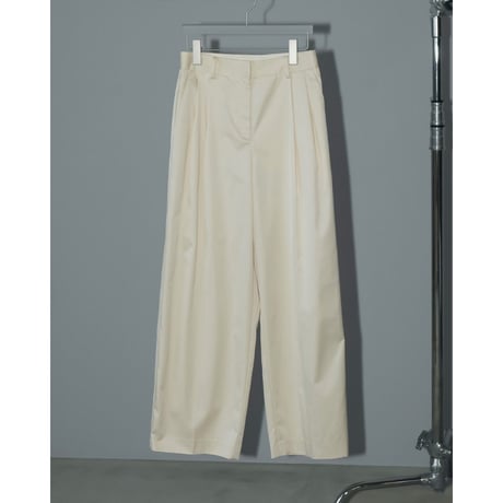 【anuke】Satin Wide Pants　※納期2月下旬〜3月下旬