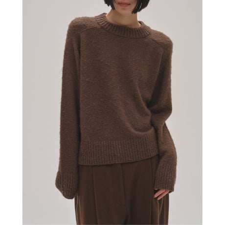 【TODAYFUL】Brashed Crewneck Knit　※納期11月中～12月中