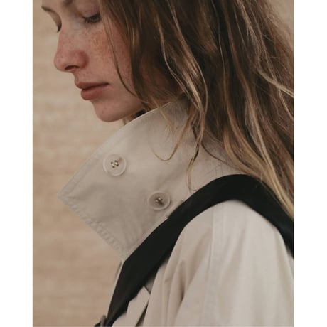 【anuke】Standcollar Long Coat