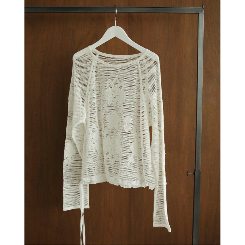 anuke アンヌーク Embroidery Mesh Tops ànuke】Embroidery Mesh Tops | selectshop kusukusu