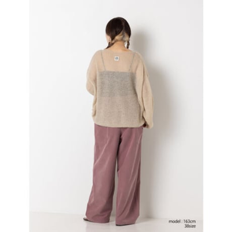 【YENN】WASHED BIG PK PT　※納期：8月中旬～9月中旬