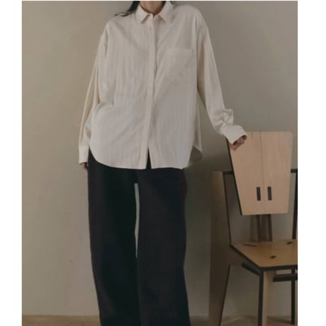 【anuke】Wool Curve Pants　※納期12月中旬～1月中旬