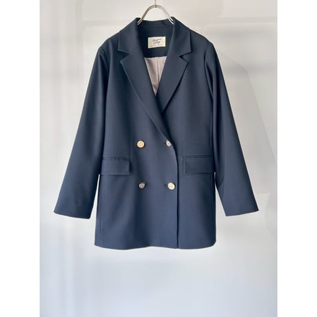 【ＭARGAUX VINTAGE】ショルダーパッドダブルブレストJK