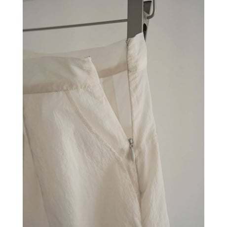 【anuke】Sheer Workpocket Skirt　※納期7月中旬～8月中旬