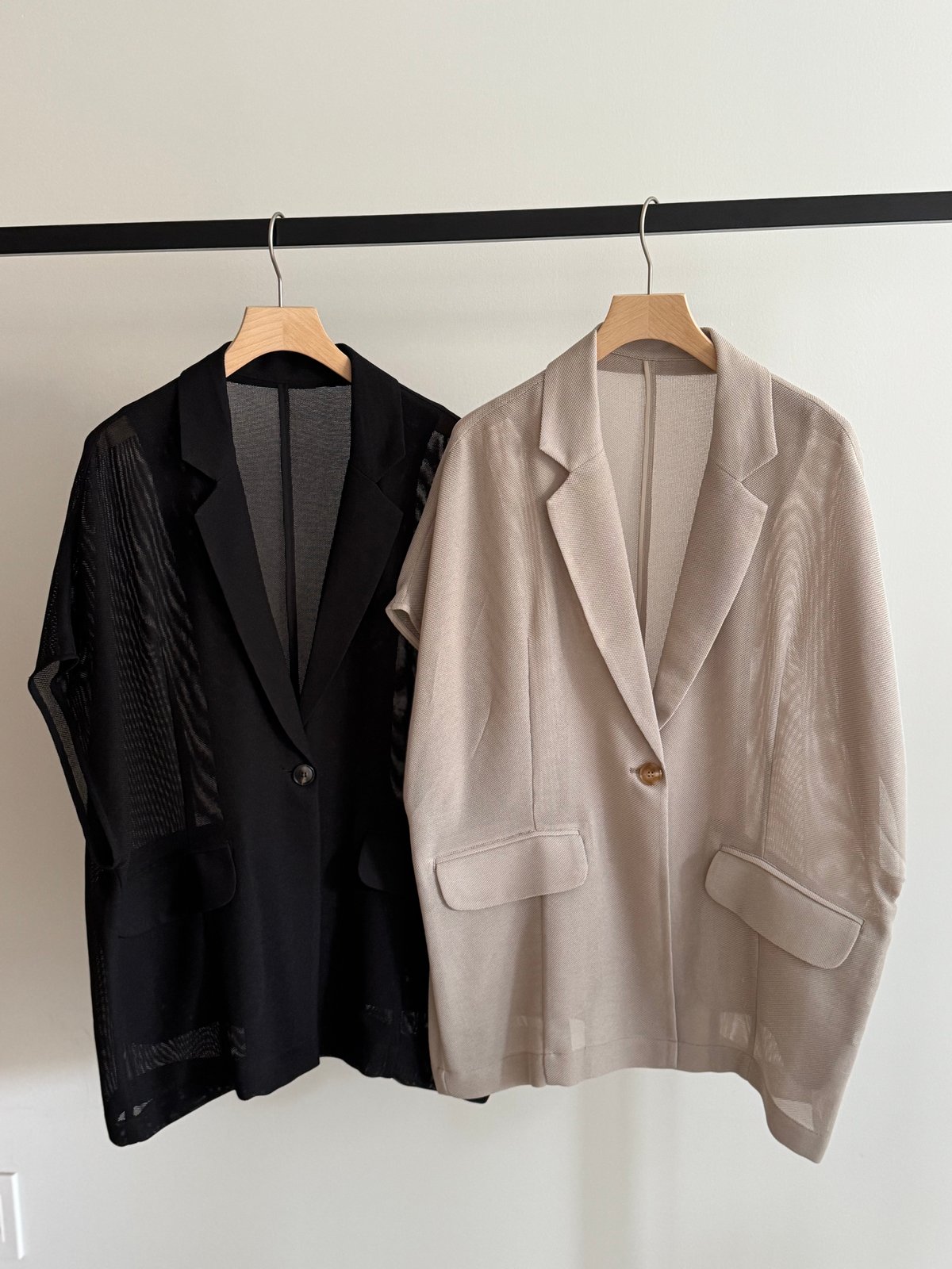 Mal.公式SHOPにて購入 CLOCHEメッシュジャケット ベージュ CLOCHE】メッシュジャケット | selectshop kusukusu