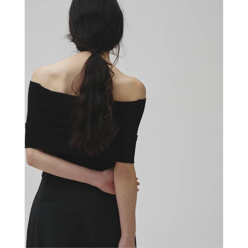 TODAYFUL】Seamless Offshoulder Knit ※納期6月中旬～7月中