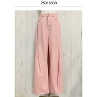 【L'ours Polaire et Bleu】パステルカーブデニム
