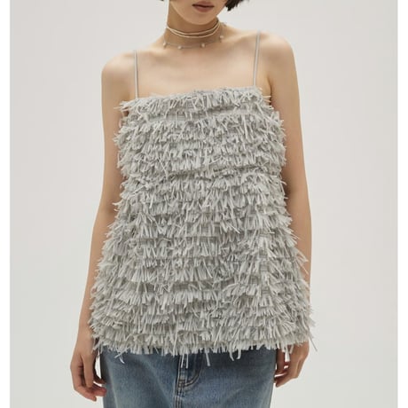 【TODAYFUL】Tapeyarn Jacquard Camisole　※納期5月上旬〜6月上旬