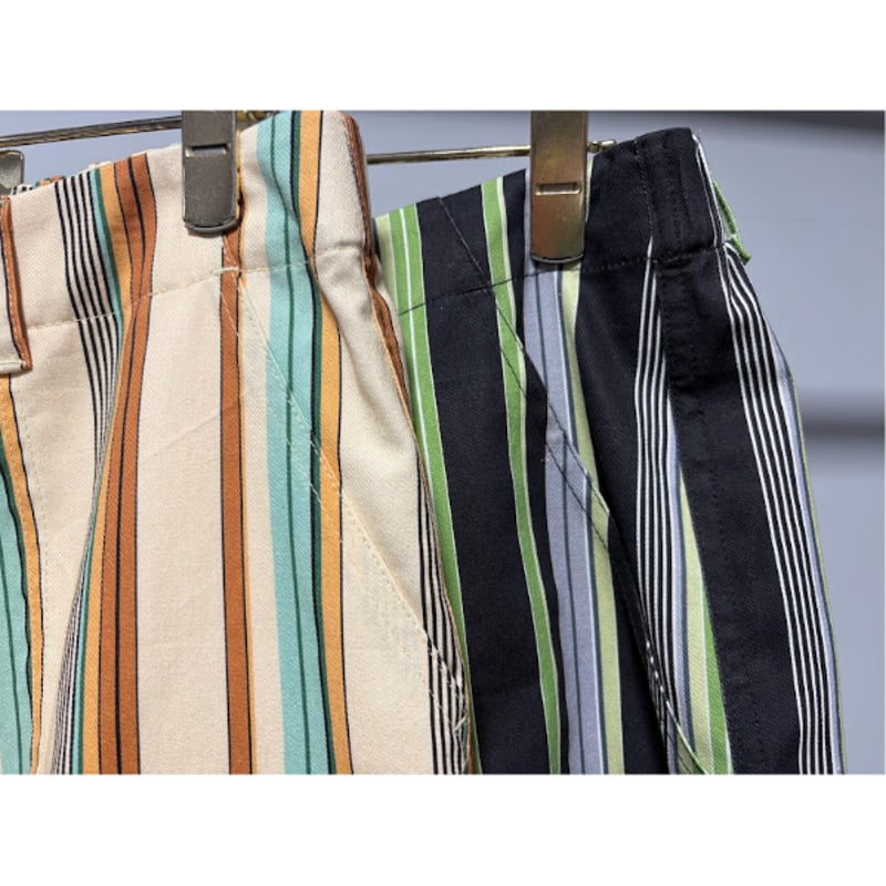 MARGAUX VINTAGE】マルチストライプパンツ | selectshop kusukusu