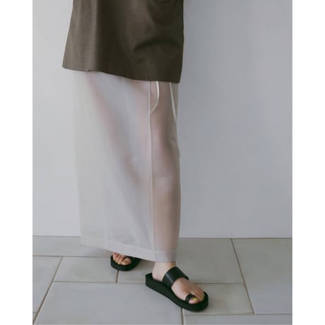 【anuke】Ecoleather Belt Sandals　※納期4月下旬～5月下旬