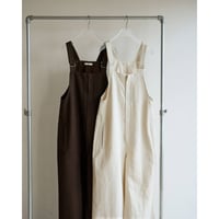 【anuke】Cotton Wide Salopette　※納期8月中旬～9月中旬
