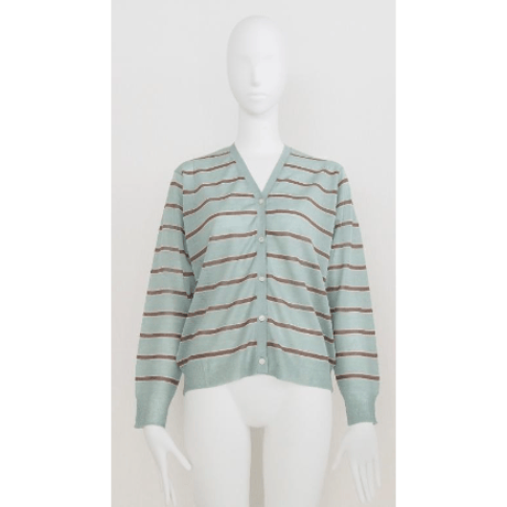 【Boutique Ordinary】Striped Knit Cardigan