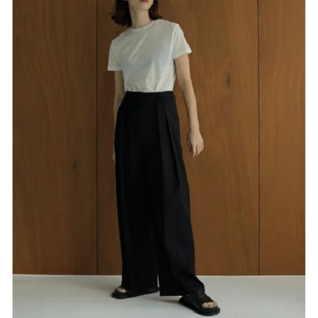 【ànuke】Sheer Slub T-shirts  ＊