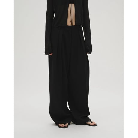 【TODAYFUL】Tuck Wide Trousers　※納期 3月中旬〜4月中旬