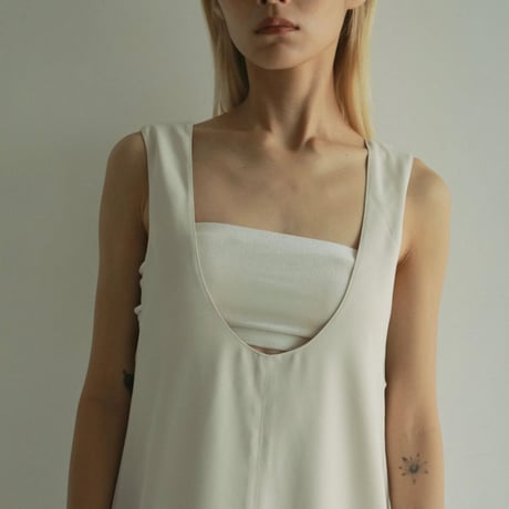 【anuke】Velour Tube Top　※納期3月中旬〜4月中旬