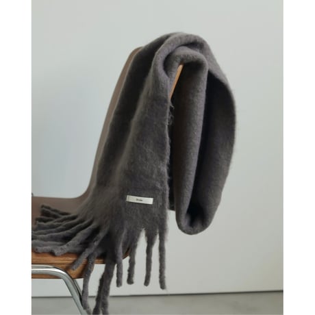 【anuke】Soft Fringe Stole※11月中～12月中