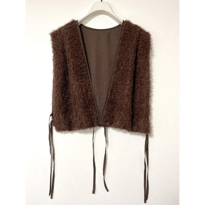 CHIGNON】ボアオーガンベスト | selectshop kusukusu CHIGNON】ボアオーガンベスト | selectshop kusukusu