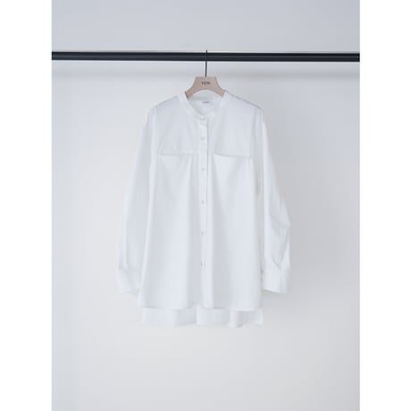 【YENN】 PIGMENT WASHED SHIRT　納期：2026年2月上旬～3月上旬