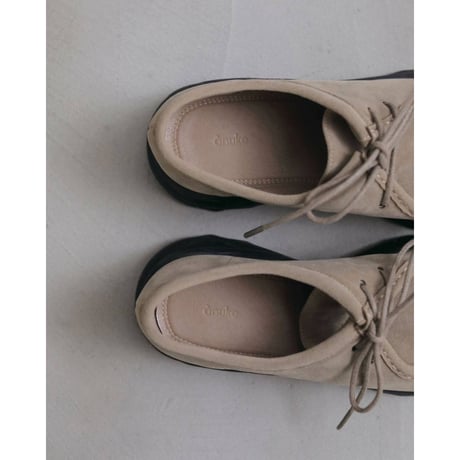 【anuke】Eco Suede Moccasin
