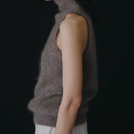 【anuke】Sleeveless Mohair Knit　※納期9月上旬～10月上旬