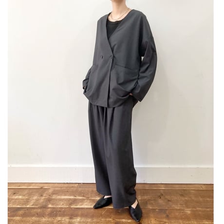【siro de labonte】tuck easy pants