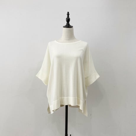 【siro de labonte】wide knit Tshirt