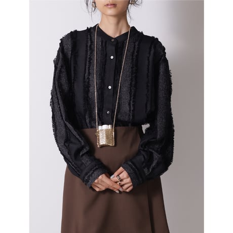 【CHIGNON】ﾒﾀﾙﾒｯｼｭﾏｲｸﾛﾐﾆBAG