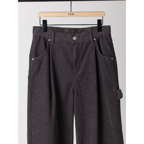 【YENN】WASHED CORDUROY PT　※納期：8月中旬〜9月中旬