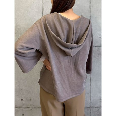 【ROSIEE】限定カラー✨深VフードTOPS