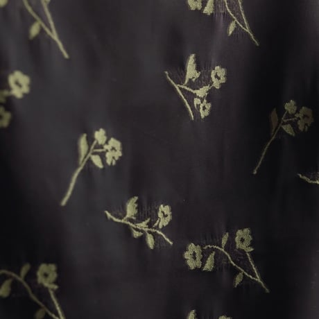 【anuke】Flower Jacquard Tops　※納期5月中旬〜6月中旬