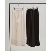【TODAYFUL】Satin Easy Pants　※納期3月中旬〜4月中旬