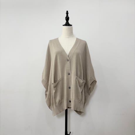 【siro de labonte】poncho vest cardigan