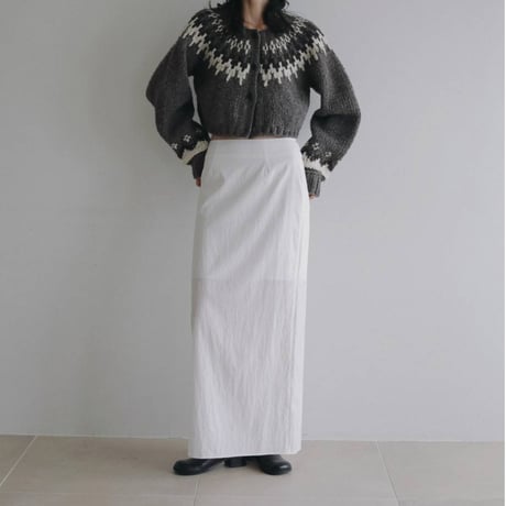 【anuke】Sheer Pencil Skirt　納期：7月上旬～8月上旬