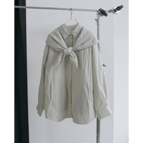 【anuke】Padded Hoodie Shirts　※納期11月中旬～12月中旬