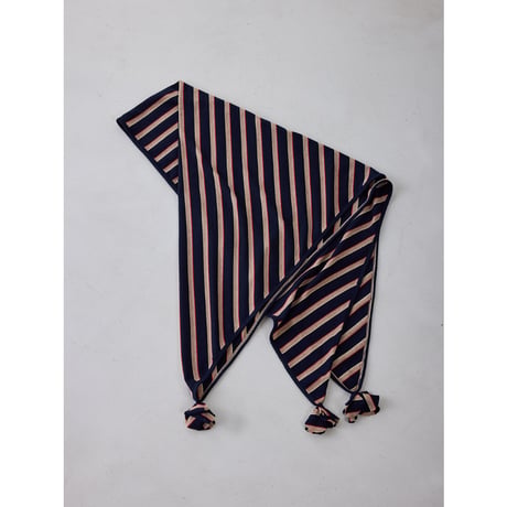 【YENN】STRIPED JERSEY SCARF